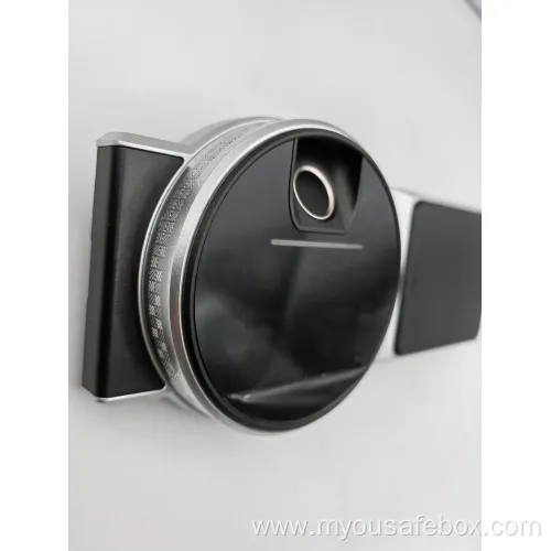 Fingerprint-Enabled Fireproof Safe with External Power Supply